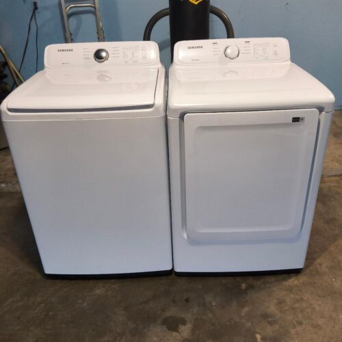 sets samsung washer and dryer WA45N3050AW/A4 DVE41A3000W sets
