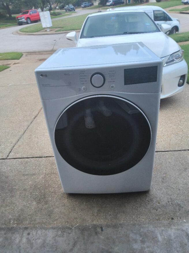 dryers lg trom gas dryer MOD# DLG3601W dryer