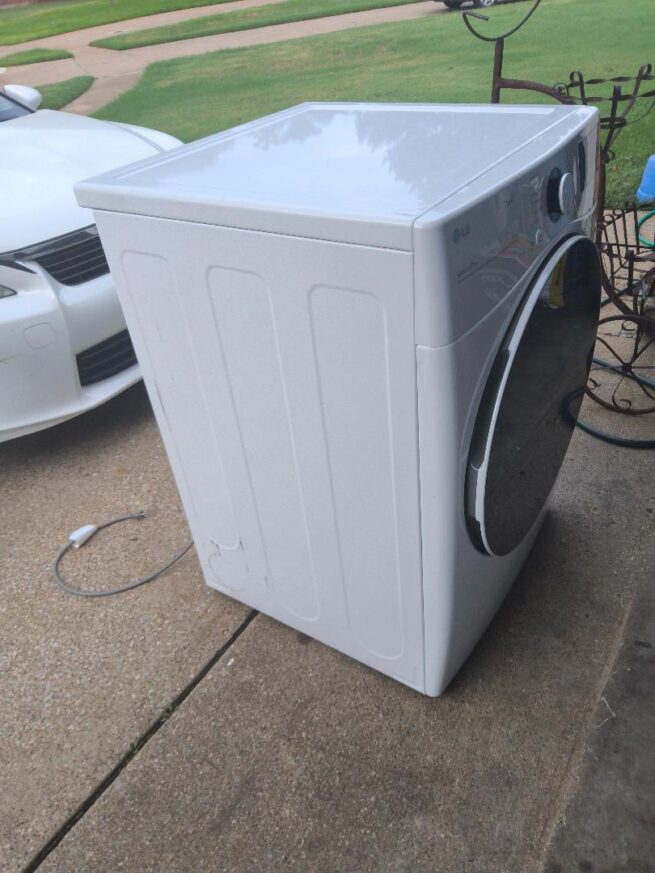 dryers lg trom gas dryer MOD# DLG3601W dryer - Image 5