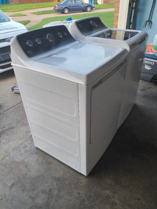 sets ge washer and dryer set GTW585BSV2WS GTD48EASW0WB sets - Image 4